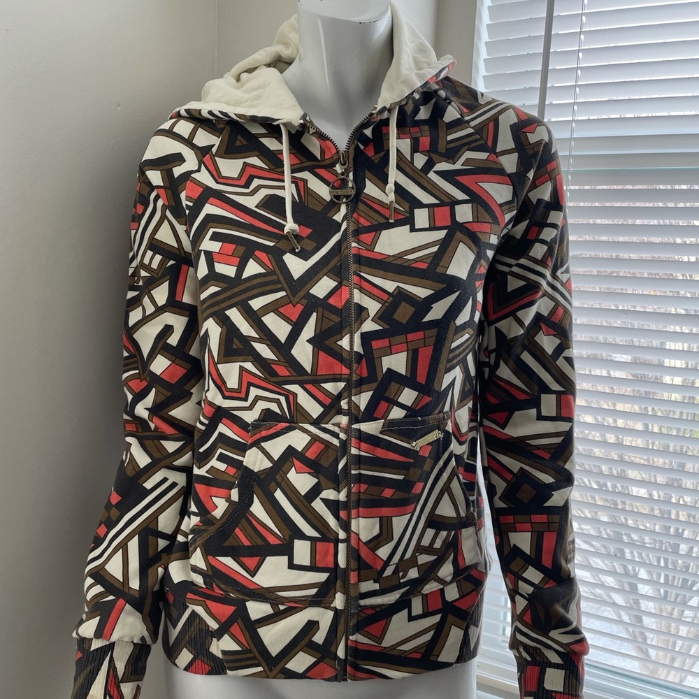 Volcom Colorful Geometric Pattern Youth Unisex Zi… - image 7